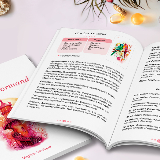 Livret Lenormand - Apprendre facilement à tirer les cartes.