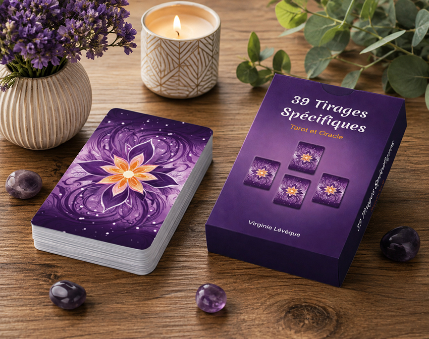 Cartes de tirages pour tarot et oracle
