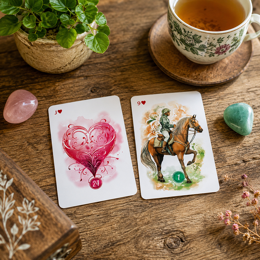 cavalier-petit-lenormand-oracle-divinatoire