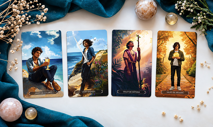Les Valets du Tarot Melléo